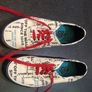 Vans Off the Wall shoes.